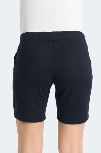 Slazenger IRMUSKA Kadın Fitness Şort Lacivert - Thumbnail