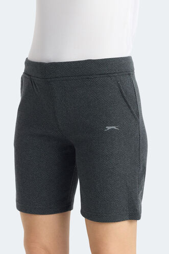 Slazenger IRMUSKA Women's Fitness Shorts Dark Grey - Thumbnail