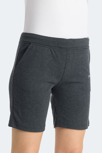 Slazenger IRMUSKA Women's Fitness Shorts Dark Grey - Thumbnail