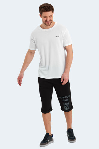 Slazenger ISAADUR Erkek Siyah Şort - Thumbnail