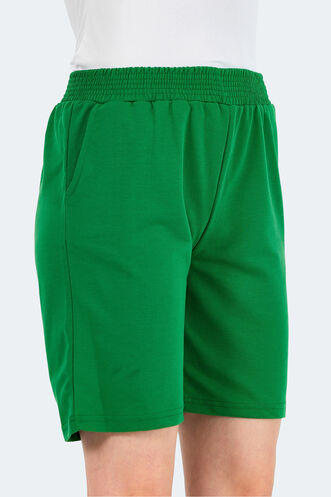 Slazenger ISADORE Women's Shorts Green - Thumbnail