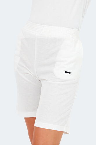 Slazenger ISADORE Women's Shorts White - Thumbnail