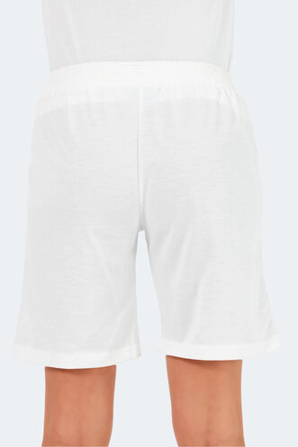 Slazenger ISADORE Women's Shorts White - Thumbnail