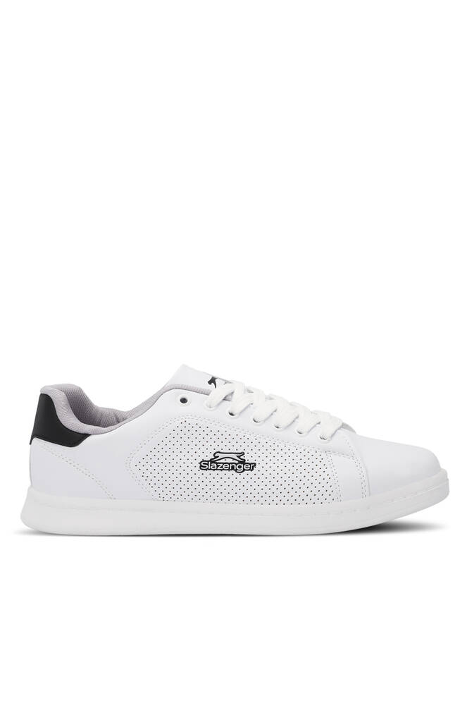 Slazenger ISCO Plus Size Erkek Sneaker Ayakkabıları Beyaz - Siyah