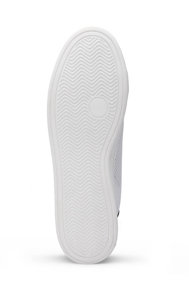 Slazenger ISCO Plus Size Erkek Sneaker Ayakkabıları Beyaz - Siyah