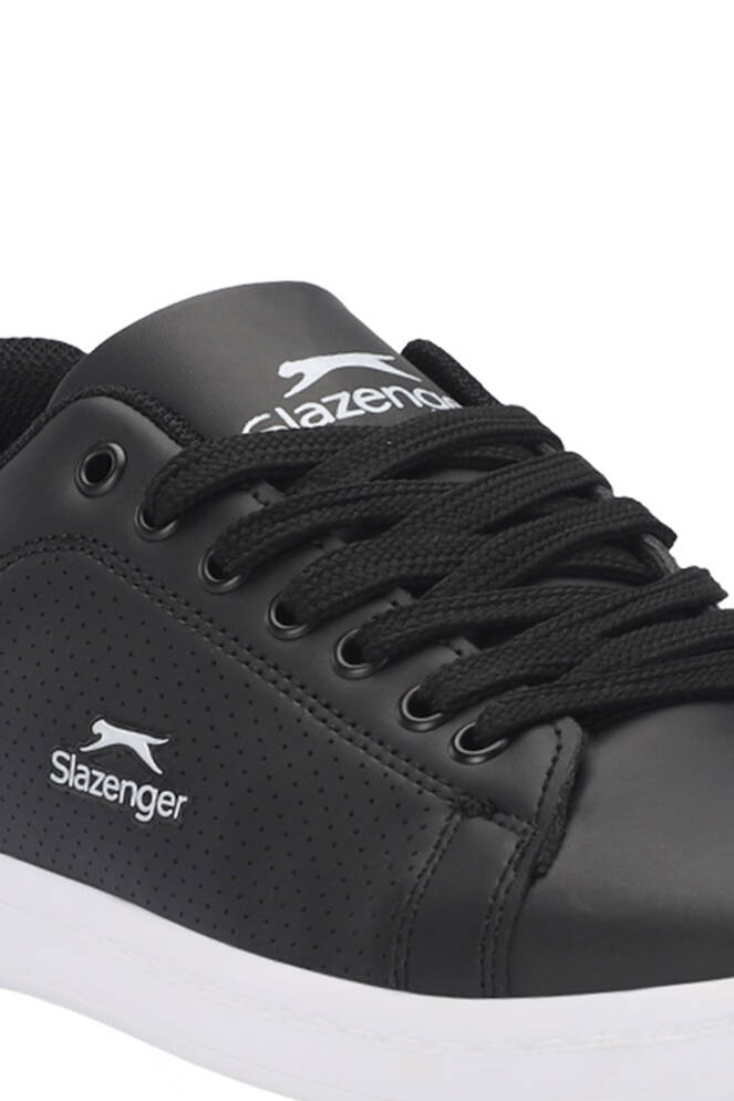 Slazenger ISCO Plus Size Erkek Sneaker Ayakkabıları Siyah - Beyaz