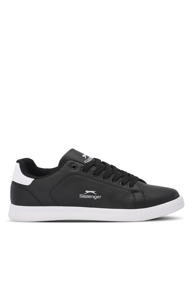 Slazenger ISCO Plus Size Erkek Sneaker Ayakkabıları Siyah - Beyaz