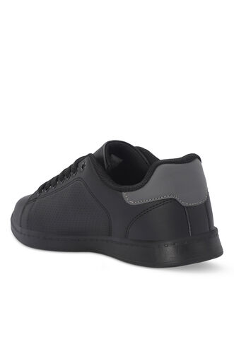 Slazenger ISCO Plus Size Erkek Sneaker Ayakkabıları Siyah - Siyah - Thumbnail