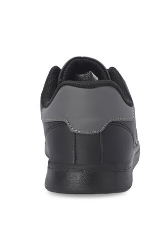 Slazenger ISCO Plus Size Erkek Sneaker Ayakkabıları Siyah - Siyah - Thumbnail