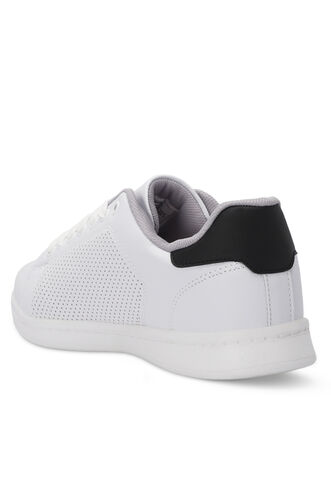 Slazenger ISCO Erkek Sneaker Ayakkabıları Beyaz - Siyah - Thumbnail