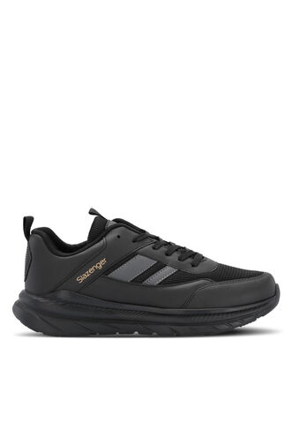Slazenger - Slazenger ITUAN Erkek Sneaker Ayakkabı Siyah - Siyah