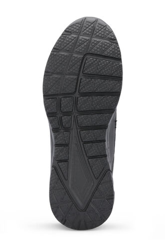 Slazenger ITUAN Erkek Sneaker Ayakkabı Siyah - Siyah - Thumbnail