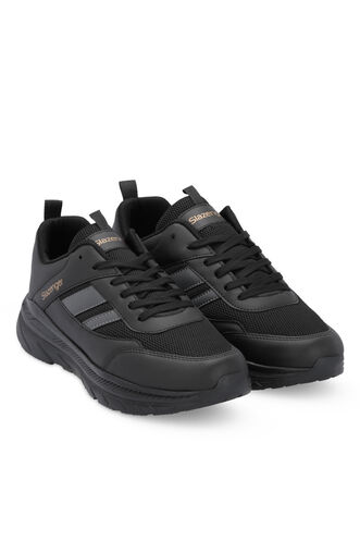 Slazenger ITUAN Men's Sneaker Shoes Black - Black - Thumbnail