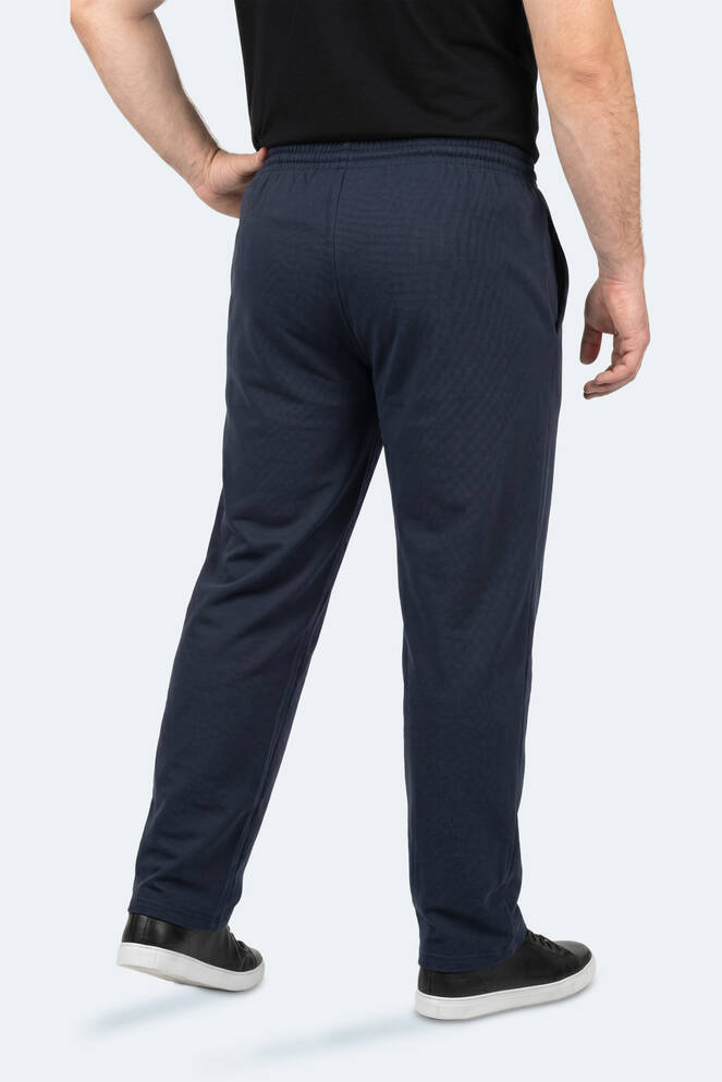 Slazenger JERRY Büyük Beden Erkek Cepli Lacivert Eşofman Altı