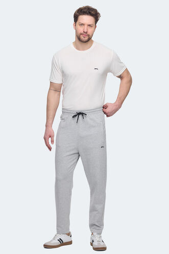 Slazenger JERRY NRM Erkek Cepli Gri Eşofman Altı - Thumbnail