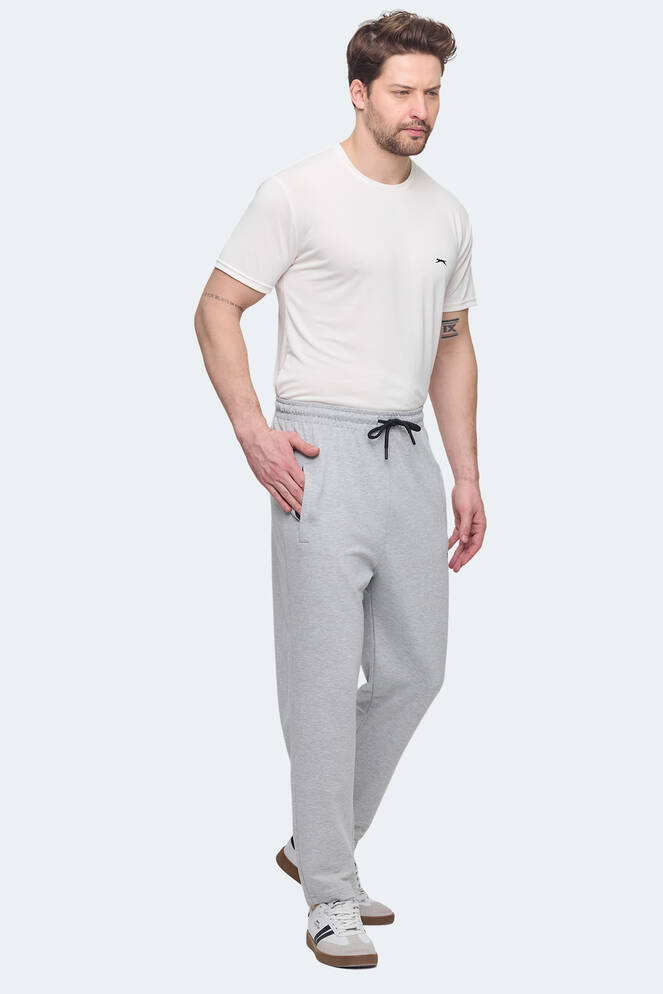 Slazenger JERRY NRM Erkek Cepli Gri Eşofman Altı