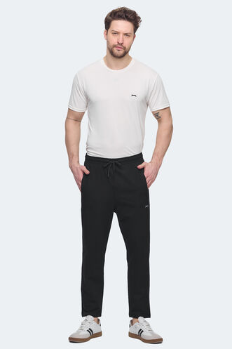 Slazenger JERRY NRM Erkek Cepli Siyah Eşofman Altı - Thumbnail