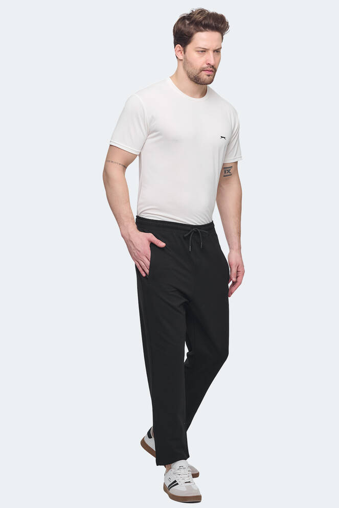 Slazenger JERRY NRM Erkek Cepli Siyah Eşofman Altı