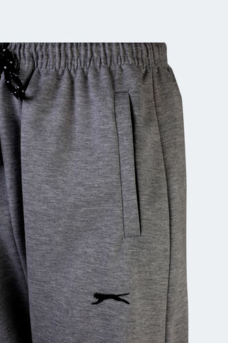 Slazenger JERRY Plus Size Men's Sweatpants Dark Grey - Thumbnail