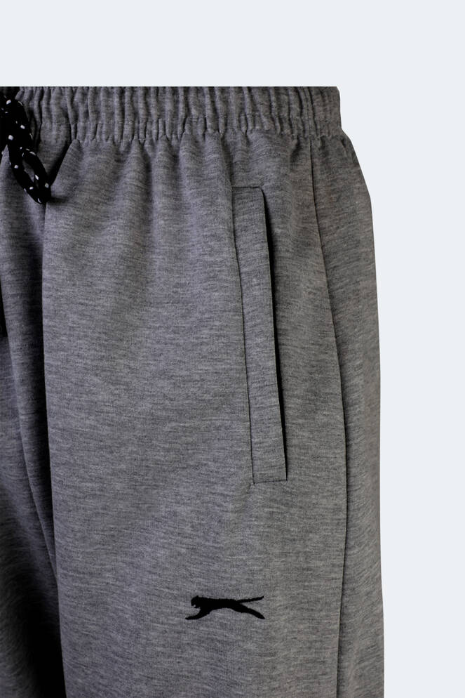 Slazenger JERRY Plus Size Men's Sweatpants Dark Grey