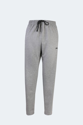 Slazenger - Slazenger JERRY Plus Size Men's Sweatpants Grey