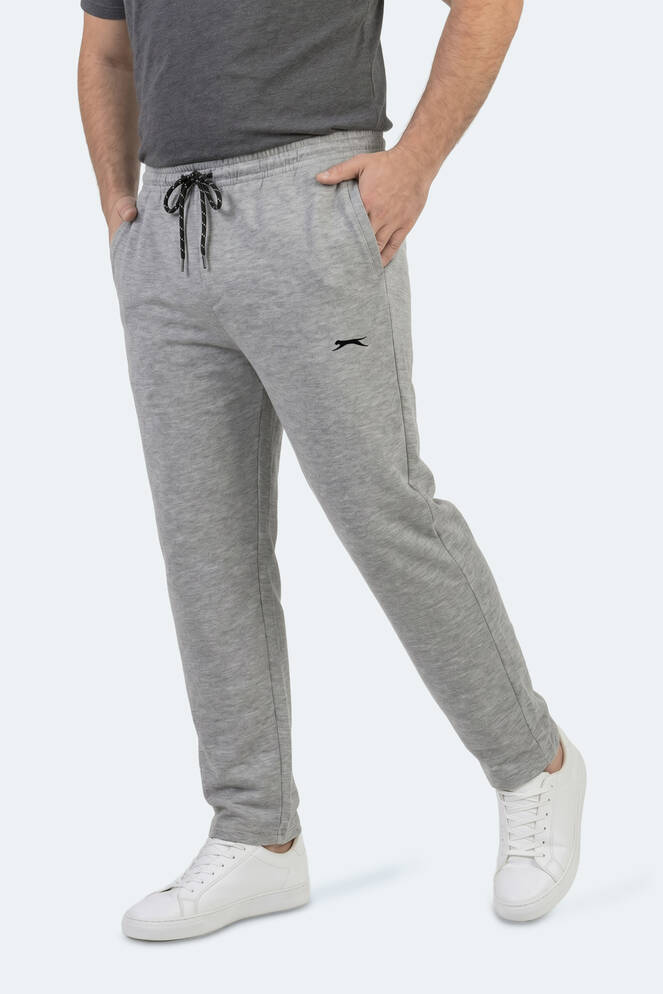 Slazenger JERRY Plus Size Men's Sweatpants Grey