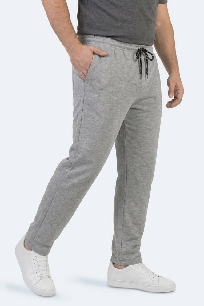 Slazenger JERRY Plus Size Men's Sweatpants Grey