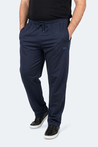 Slazenger - Slazenger JERRY Large Size Men's Sweatpants Navy Blue