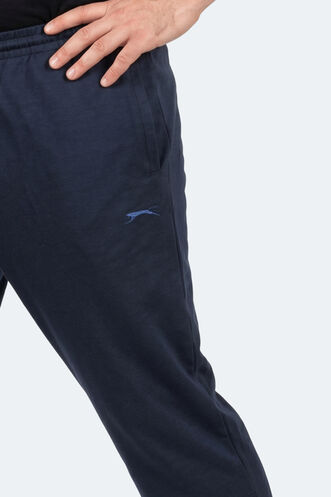 Slazenger JERRY Large Size Men's Sweatpants Navy Blue - Thumbnail