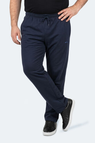 Slazenger JERRY Large Size Men's Sweatpants Navy Blue - Thumbnail