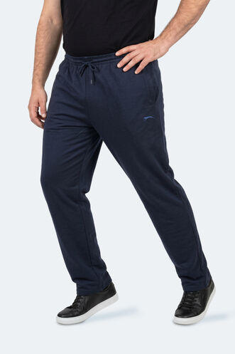 Slazenger JERRY Large Size Men's Sweatpants Navy Blue - Thumbnail