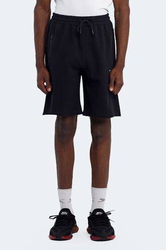 Slazenger KAARLO Erkek Şort Siyah - Thumbnail