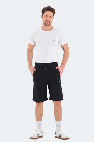 Slazenger KAARLO Erkek Şort Siyah - Thumbnail