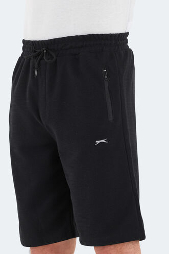 Slazenger KAARLO Erkek Şort Siyah - Thumbnail