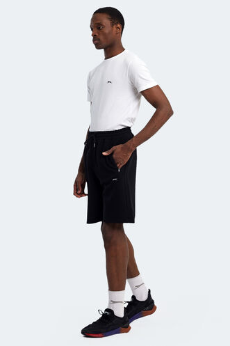 Slazenger KAARLO Men's Shorts Black - Thumbnail