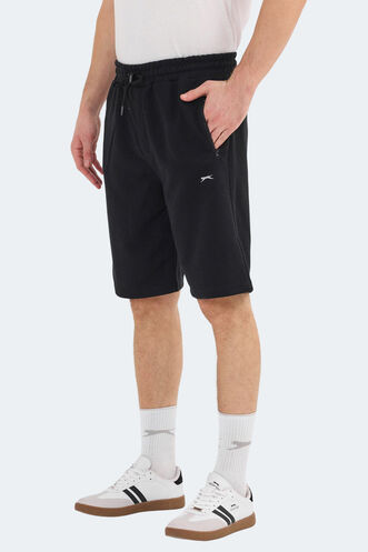 Slazenger KAARLO Men's Shorts Black - Thumbnail
