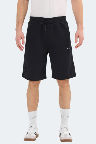 Slazenger KAARLO Men's Shorts Black - Thumbnail