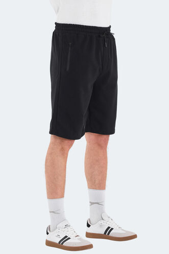 Slazenger KAARLO Men's Shorts Black - Thumbnail