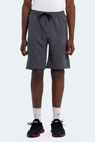 Slazenger KAARLO Men's Shorts Dark Grey - Thumbnail