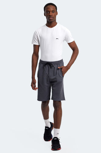 Slazenger KAARLO Men's Shorts Dark Grey - Thumbnail