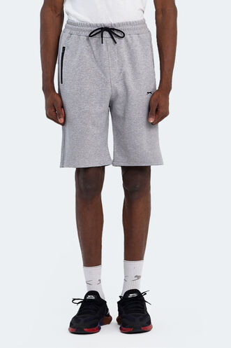 Slazenger KAARLO Men's Shorts Grey - Thumbnail