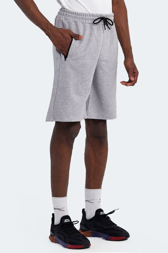 Slazenger KAARLO Men's Shorts Grey - Thumbnail