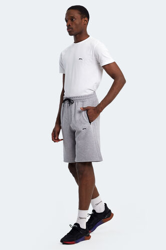 Slazenger KAARLO Men's Shorts Grey - Thumbnail