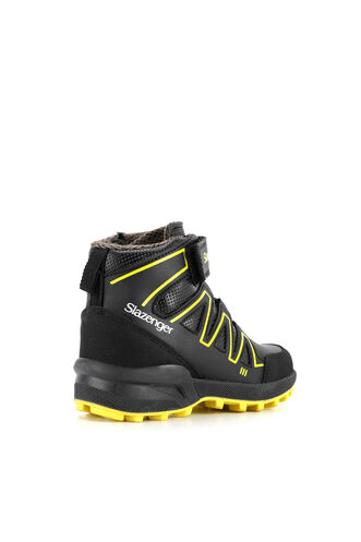 Slazenger KACEY KTN Unisex Kids Boots Black - Yellow - Thumbnail