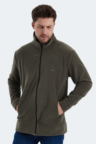 Slazenger - Slazenger KADMOS Men's Sweatshirt Khaki