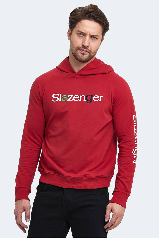Slazenger KADMOSS Erkek Kırmızı Sweatshırt