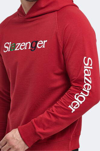 Slazenger KADMOSS Erkek Kırmızı Sweatshırt - Thumbnail