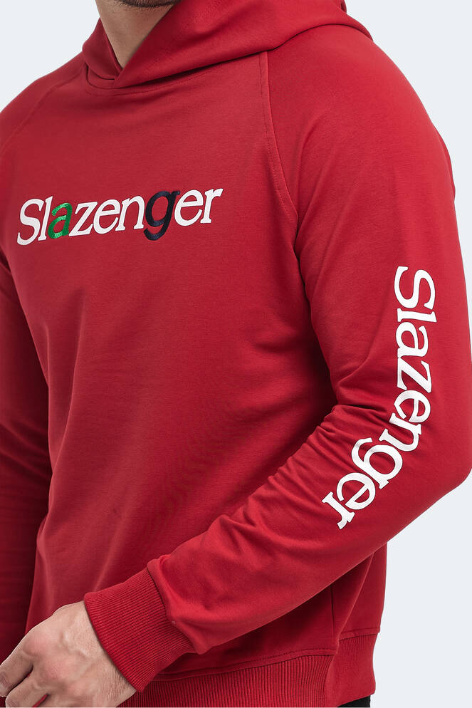 Slazenger KADMOSS Erkek Kırmızı Sweatshırt