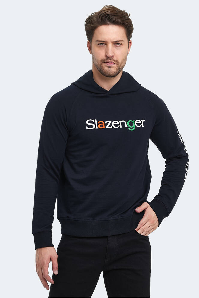 Slazenger KADMOSS Erkek Lacivert Sweatshırt