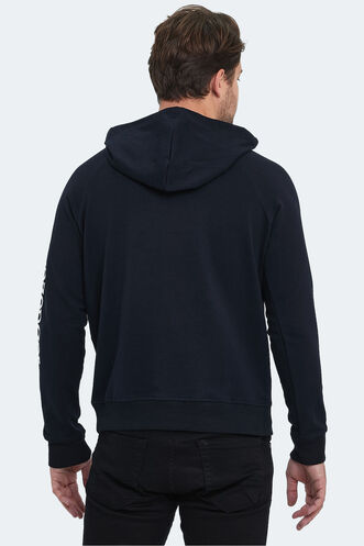 Slazenger KADMOSS Erkek Lacivert Sweatshırt - Thumbnail